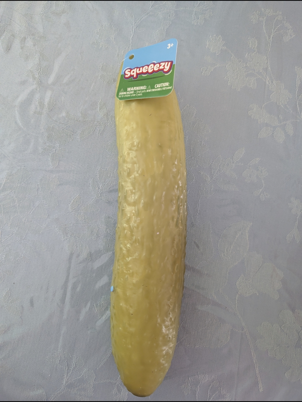 Yellow Pickle  Toy - Squeeezy